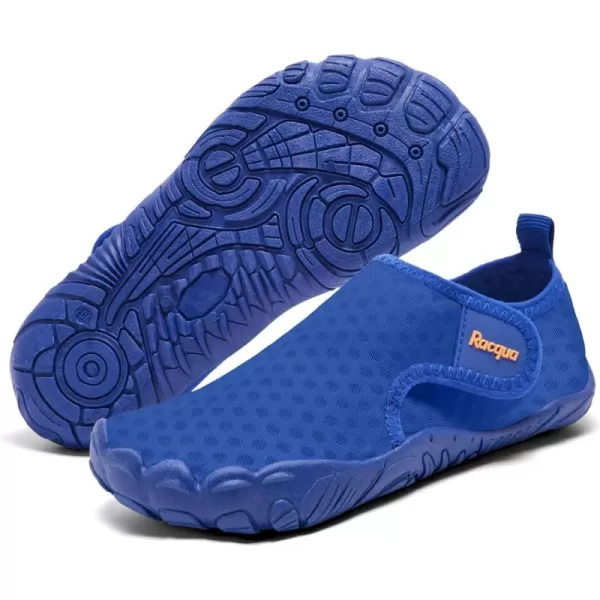 Racqua Water Shoes for Kids Boys Water Shoes Quick Dry Beach Shoes for Kids Lightweight Girls Swim Shoes Little KidBig KidWzk1653blue
