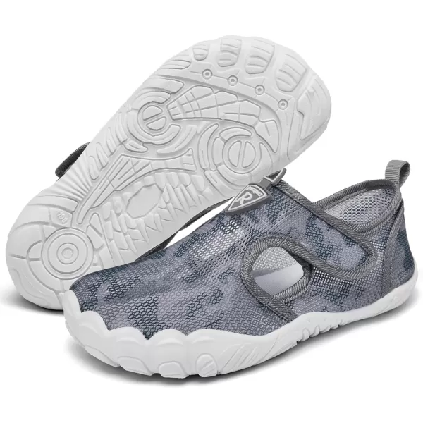 imageRacqua Kids Water Shoes Beach Swim Breathable Quick Dry Shoes for Boys Girls Little KidBig KidWzk1655black