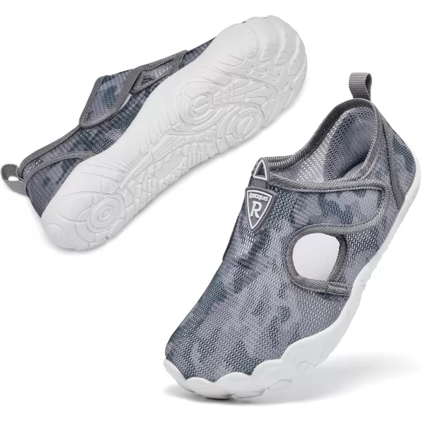 imageRacqua Kids Water Shoes Beach Swim Breathable Quick Dry Shoes for Boys Girls Little KidBig KidWzk1655black
