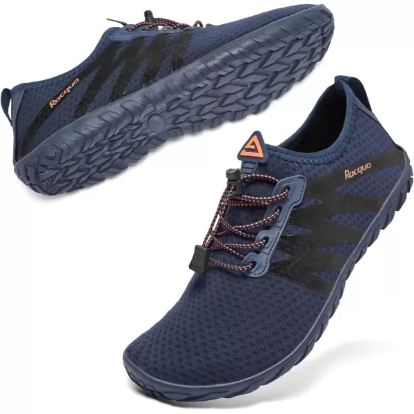 imageRacqua Water Shoes Womens Mens Quick Dry Barefoot Shoes Swim Lightweight Surf Beach Pool Aqua ShoesHd1307blueOrange