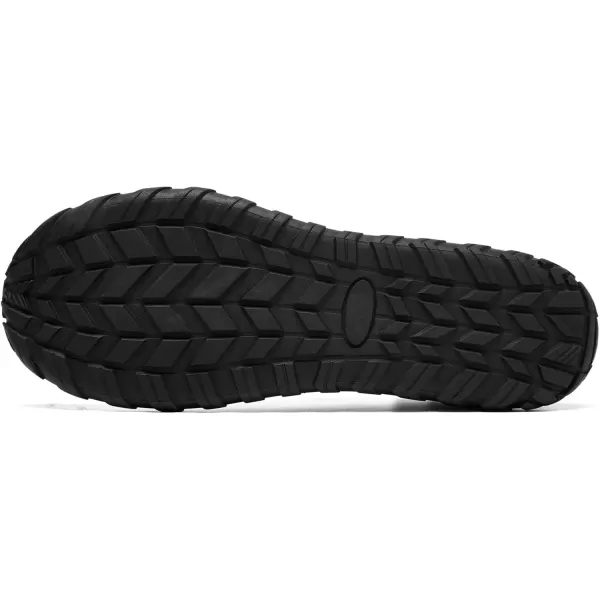 imageRacqua Mens Womens Water Shoes Barefoot Quick Dry Lightweight Aqua Shoes Swim Beach ShoesHd134black