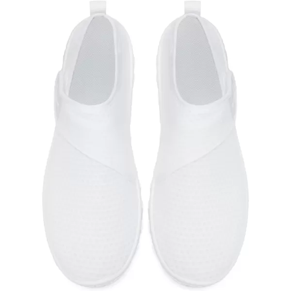 imageRacqua Mens Womens Water Shoes Barefoot Quick Dry Lightweight Aqua Shoes Swim Beach ShoesHd134white