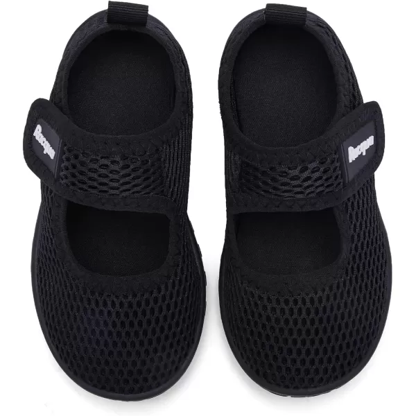 imageRacqua Toddler Water Shoes Aqua Swim Quick Dry Outdoor Shoes for Baby Boys GirlsToddlerLittle KidHdk1608tblack