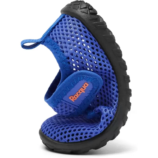 imageRacqua Toddler Water Shoes Aqua Swim Quick Dry Outdoor Shoes for Baby Boys GirlsToddlerLittle KidHdk1608tblueOrange