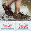 imageBuiltin Heel Grips Water Shoes for Kids Girls Boys Hiking Wide Barefoot Swim Beach Pool Big KidDark Warrior