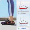 imageBuiltin Heel Grips Water Shoes for Kids Girls Boys Hiking Wide Barefoot Swim Beach Pool Big KidDark Warrior
