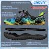 imageBuiltin Heel Grips Water Shoes for Kids Girls Boys Hiking Wide Barefoot Swim Beach Pool Big KidMagical Aurora