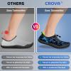 imageBuiltin Heel Grips Water Shoes for Kids Girls Boys Hiking Wide Barefoot Swim Beach Pool Big KidThunderbolt Eagle