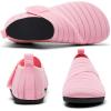 imageRacqua Kids Toddler Water Shoes Breathable Swim Shoes Quick Dry Beach Pool Lightweigh Aqua Shoes for Boys Girls ToddlerLittleBig KidPink