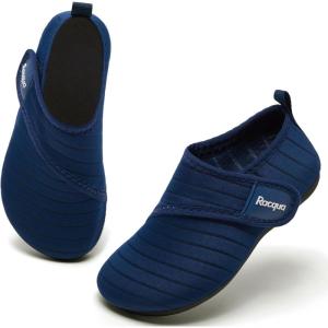 imageRacqua Kids Toddler Water Shoes Breathable Swim Shoes Quick Dry Beach Pool Lightweigh Aqua Shoes for Boys Girls ToddlerLittleBig KidBlue