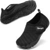 imageRacqua Toddler Boys Girls Baby Water Shoes QuickDry Lightweight Outdoor Sports Swim ShoesBabyToddlerWzk1656tblack
