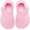 imageRacqua Toddler Boys Girls Baby Water Shoes QuickDry Lightweight Outdoor Sports Swim ShoesBabyToddlerWzk1656tpink