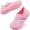 imageRacqua Toddler Boys Girls Baby Water Shoes QuickDry Lightweight Outdoor Sports Swim ShoesBabyToddlerWzk1656tpink