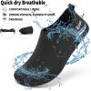 imageRacqua Water Shoes Swim Aqua Socks for Men WomenBlack3