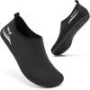 imageRacqua Water Shoes Swim Aqua Socks for Men WomenBlack3