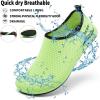 imageRacqua Water Shoes Swim Aqua Socks for Men WomenGreen