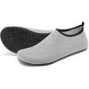 imageRacqua Water Shoes Swim Aqua Socks for Men WomenGrey