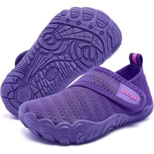 imageRacqua Toddler Boys Girls Baby Water Shoes QuickDry Lightweight Outdoor Sports Swim ShoesBabyToddlerWzk1656tpurple