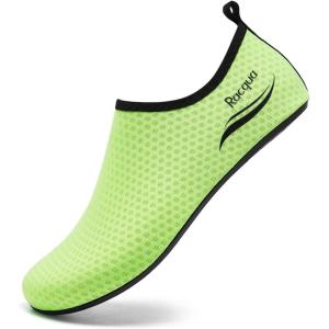 imageRacqua Water Shoes Swim Aqua Socks for Men WomenGreen
