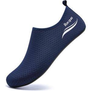 imageRacqua Water Shoes Swim Aqua Socks for Men WomenNavy