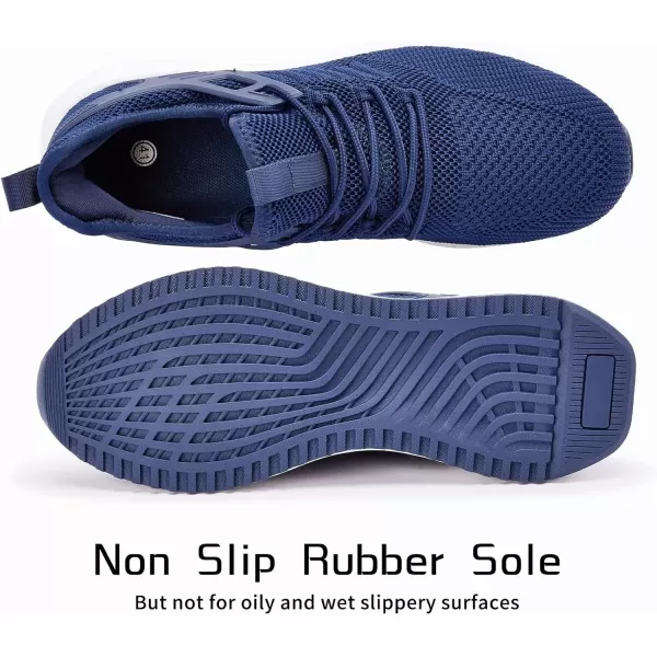 SDolphin Mens Running Shoes Sneakers  Tennis Workout Walking Gym Athletic Rubber Sole Breathable Comfortable Non Slip Fashion ShoesJblue