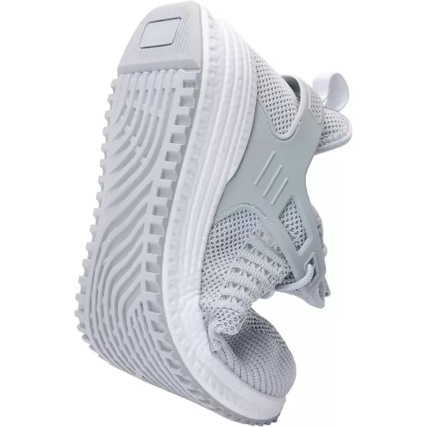 SDolphin Mens Running Shoes Sneakers  Tennis Workout Walking Gym Athletic Rubber Sole Breathable Comfortable Non Slip Fashion ShoesKgrey