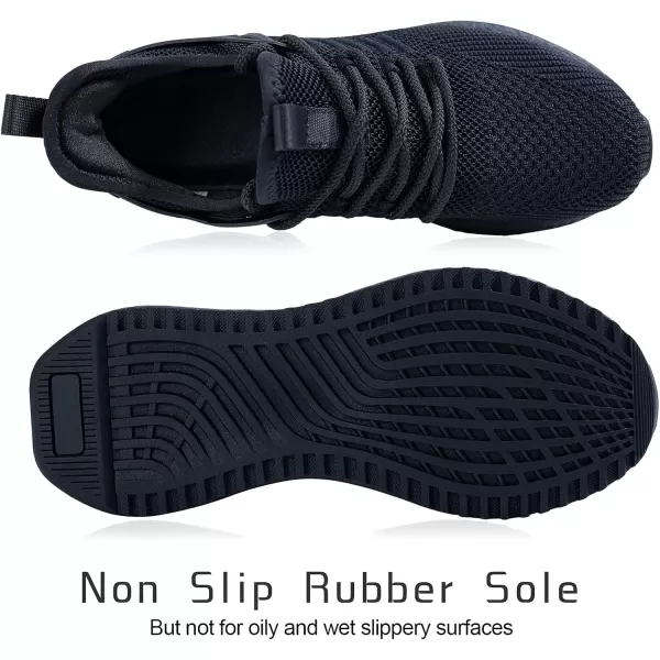 SDolphin Walking Running Shoes for Women  Lightweight Tennis Sneakers Gym Athletic Workout Fashion Nurse Memory Foam Non Slip on Nursing Walk Fashion Womans ShoesBlack