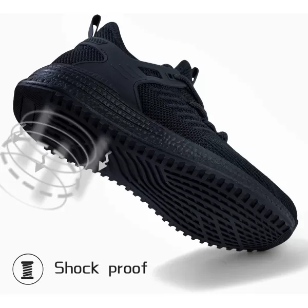 SDolphin Walking Running Shoes for Women  Lightweight Tennis Sneakers Gym Athletic Workout Fashion Nurse Memory Foam Non Slip on Nursing Walk Fashion Womans ShoesBlack