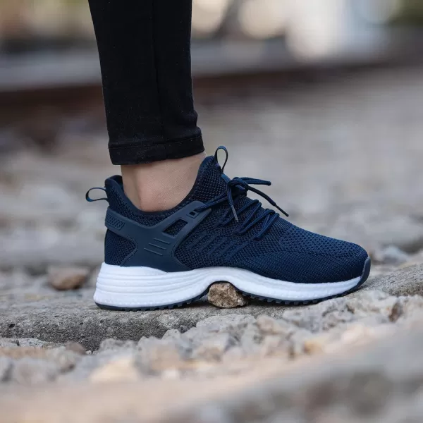 SDolphin Walking Running Shoes for Women  Lightweight Tennis Sneakers Gym Athletic Workout Fashion Nurse Memory Foam Non Slip on Nursing Walk Fashion Womans ShoesBlue