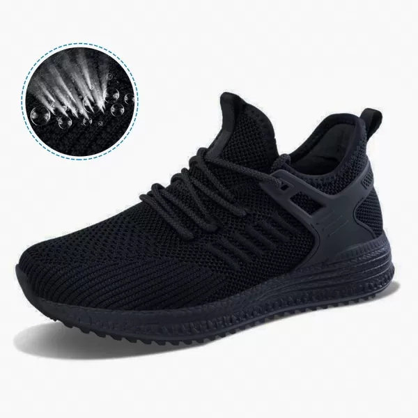 SDolphin Walking Running Shoes for Women  Lightweight Tennis Sneakers Gym Athletic Workout Fashion Nurse Memory Foam Non Slip on Nursing Walk Fashion Womans ShoesBlack