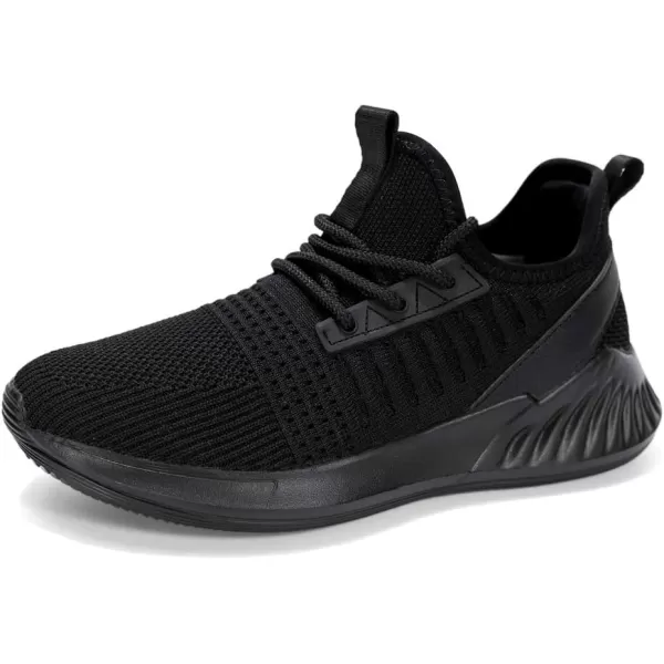 SDolphin Women Sneakers Walking Shoes  Lightweight Comfort Casual Road Running Shoes for Outdoor Black