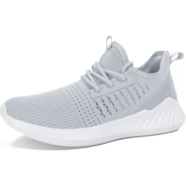 Womens Tennis Shoes  Women Sneakers Workout Running Walking Athletic Gym Fashion Lightweight Nursing Casual Light ShoesGrey