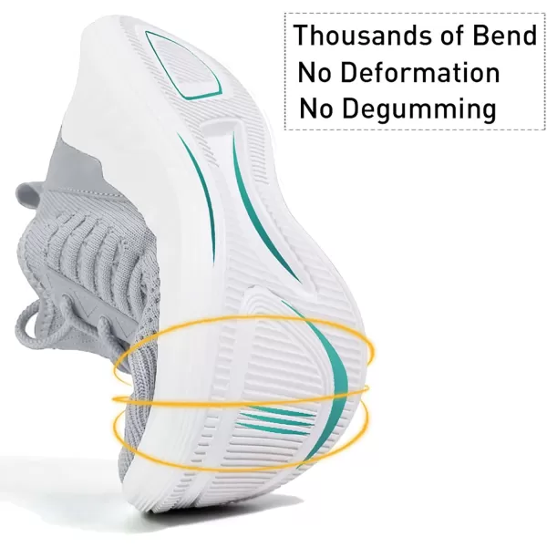 Womens Tennis Shoes  Women Sneakers Workout Running Walking Athletic Gym Fashion Lightweight Nursing Casual Light ShoesGrey