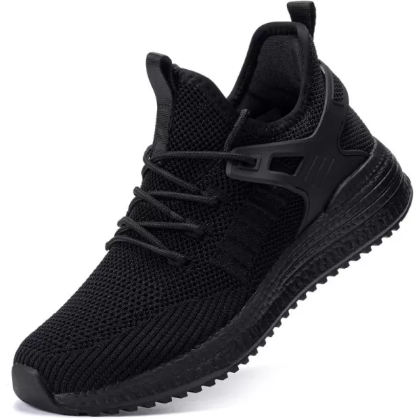 SDolphin Walking Running Shoes for Women  Lightweight Tennis Sneakers Gym Athletic Workout Fashion Nurse Memory Foam Non Slip on Nursing Walk Fashion Womans ShoesAll Blackbreathable