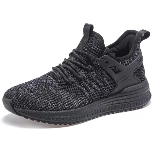 SDolphin Walking Running Shoes for Women  Lightweight Tennis Sneakers Gym Athletic Workout Fashion Nurse Memory Foam Non Slip on Nursing Walk Fashion Womans ShoesBlackBlack