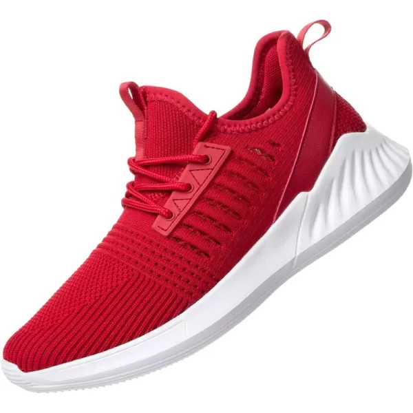 Womens Tennis Shoes  Women Sneakers Workout Running Walking Athletic Gym Fashion Lightweight Nursing Casual Light Shoes Red