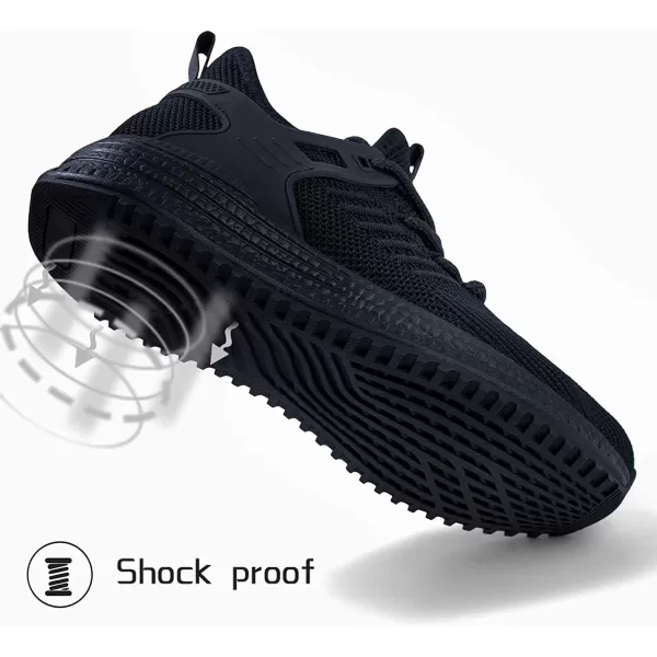 Wide Shoes for Women Wide Walking Shoes Width Running Shoes Wide Tennis Gym Workout Athletic Sneakers for WomenBlack