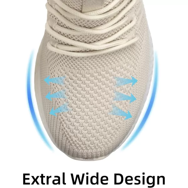 Wide Shoes for Women Wide Walking Shoes Width Running Shoes Wide Tennis Gym Workout Athletic Sneakers for WomenBlack