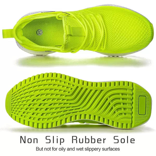 SDolphin Running Shoes Women Sneakers  Comfortable Memory Foam Lightweight Walking Tennis Workout Athletic ShoesGreen