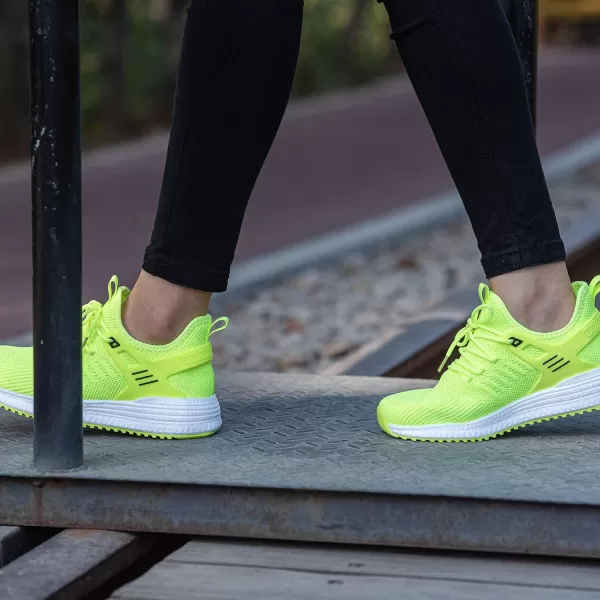 SDolphin Running Shoes Women Sneakers  Comfortable Memory Foam Lightweight Walking Tennis Workout Athletic ShoesGreen