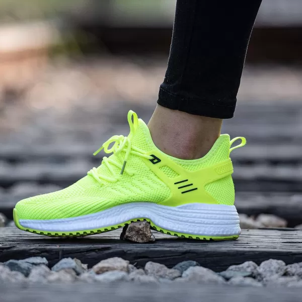 SDolphin Running Shoes Women Sneakers  Comfortable Memory Foam Lightweight Walking Tennis Workout Athletic ShoesGreen