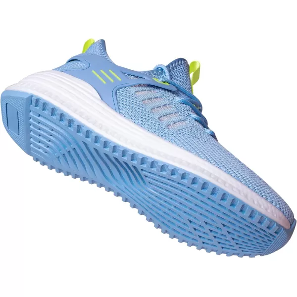 SDolphin Womens Walking Running Shoes  Tennis Workout Training Sneakers Slip on Memory Foam Fashion Lightweight Shoes Gym Comfortable Blue Shoes