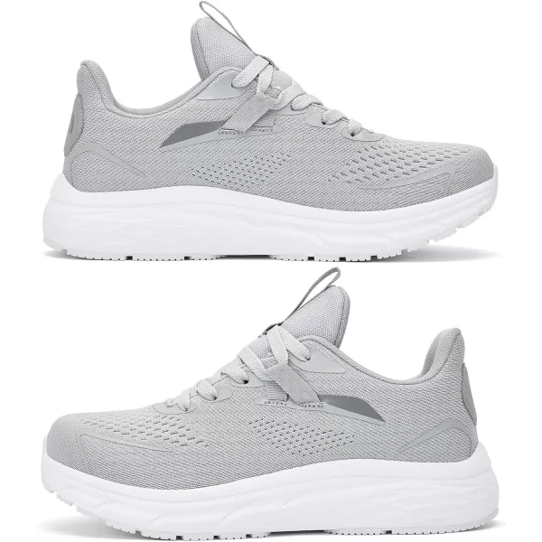 imageSDolphin Mens Athletic Sneakers Black Lightweight Breathable MeshGrey