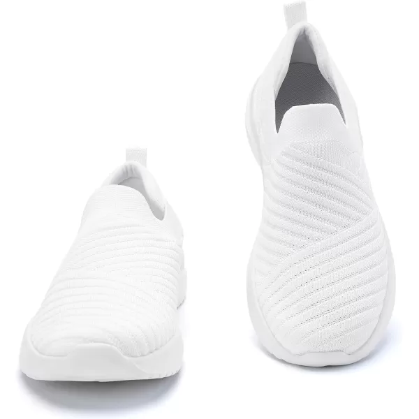 imageSDolphin Womens SlipOn Knit SneakersWhite