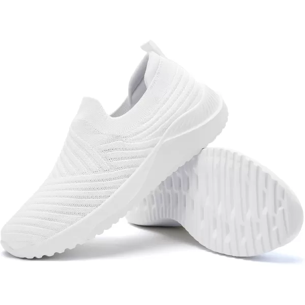 imageSDolphin Womens SlipOn Knit SneakersWhite