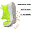 imageSDolphin Mens Running Shoes Sneakers  Tennis Workout Walking Gym Athletic Rubber Sole Breathable Comfortable Non Slip Fashion ShoesLime
