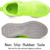 imageSDolphin Mens Running Shoes Sneakers  Tennis Workout Walking Gym Athletic Rubber Sole Breathable Comfortable Non Slip Fashion ShoesLime