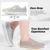 imageWide Toe Box Shoes for Women  Minimalist Barefoot Shoes Zero Drop Casual Comfortable Athletic Walking Wide Width Fashion Sneakers for Swelling Bunion Plantar Fasciitis FootGrey