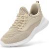 imageSDolphin Walking Shoes Mens Sneakers  Slip on Memory Foam Tennis Running Shoes for Athletic Workout Gym Jogging Lightweight Breathable Casual Sneakers2beige