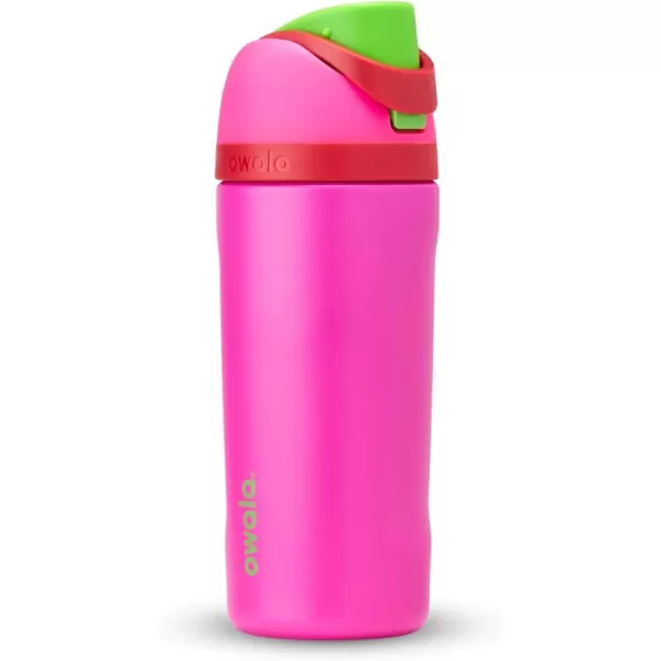 Owala Kids FreeSip Insulated Stainless Steel Water Bottle with Straw BPAFree Sports Water Bottle Great for Travel 16 oz Mint ChocolateAll the Berries